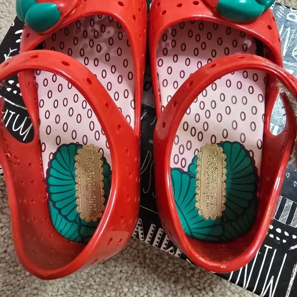 Mini Melissa Toddler Girls Jelly Shoes Size 6